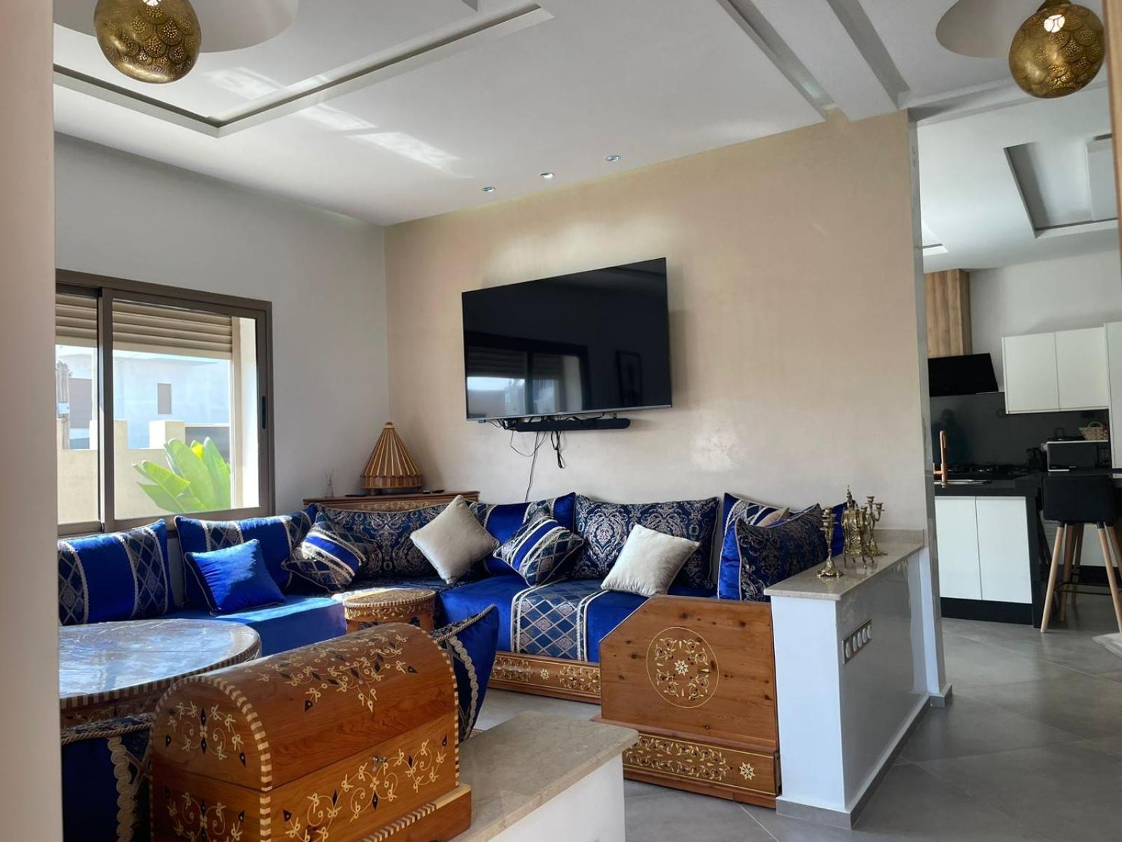 Villa Moderne A 5 Min De La Plage Avec Jardin Et 3 Salons Essaouira Extérieur photo
