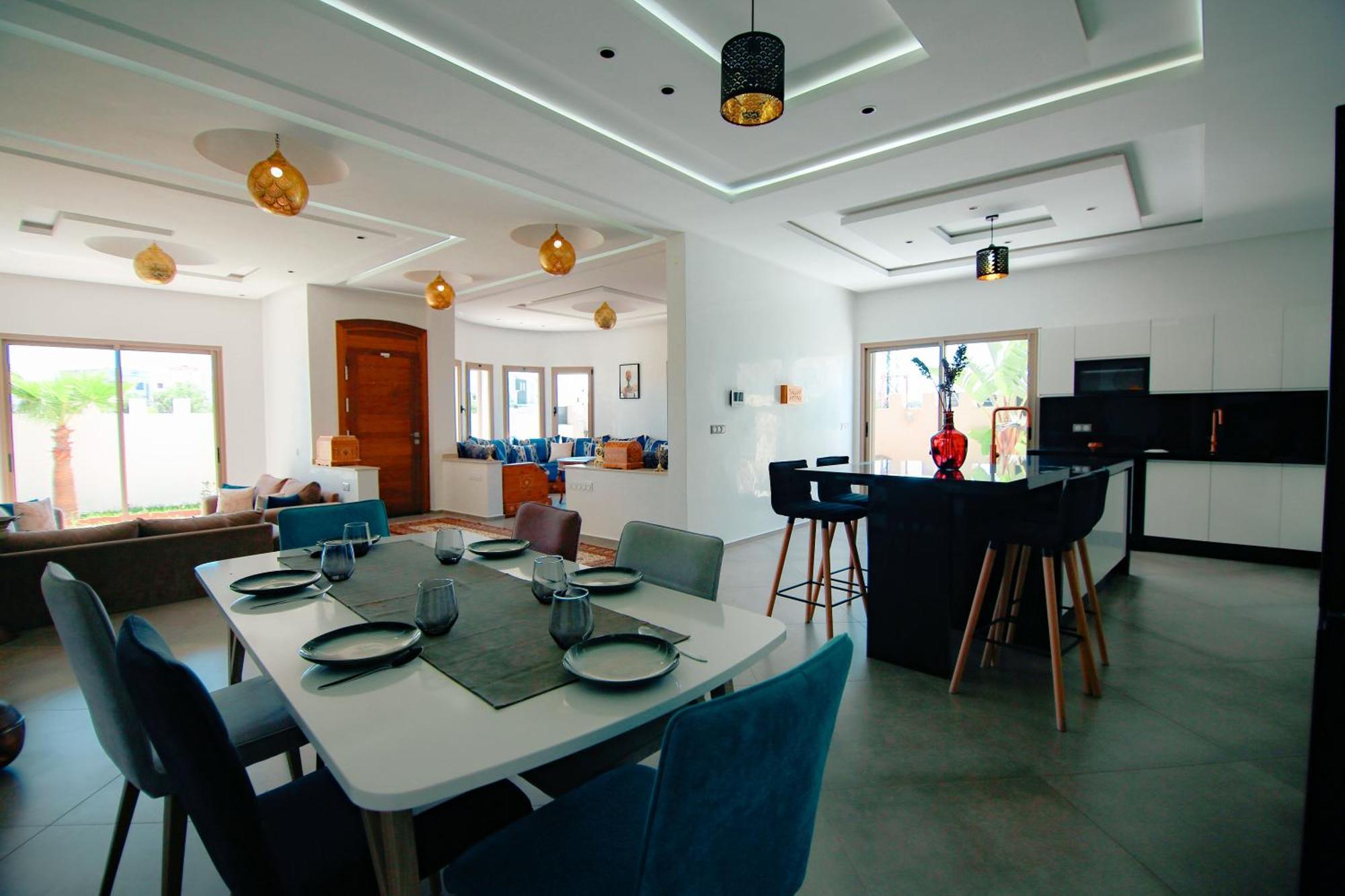 Villa Moderne A 5 Min De La Plage Avec Jardin Et 3 Salons Essaouira Extérieur photo