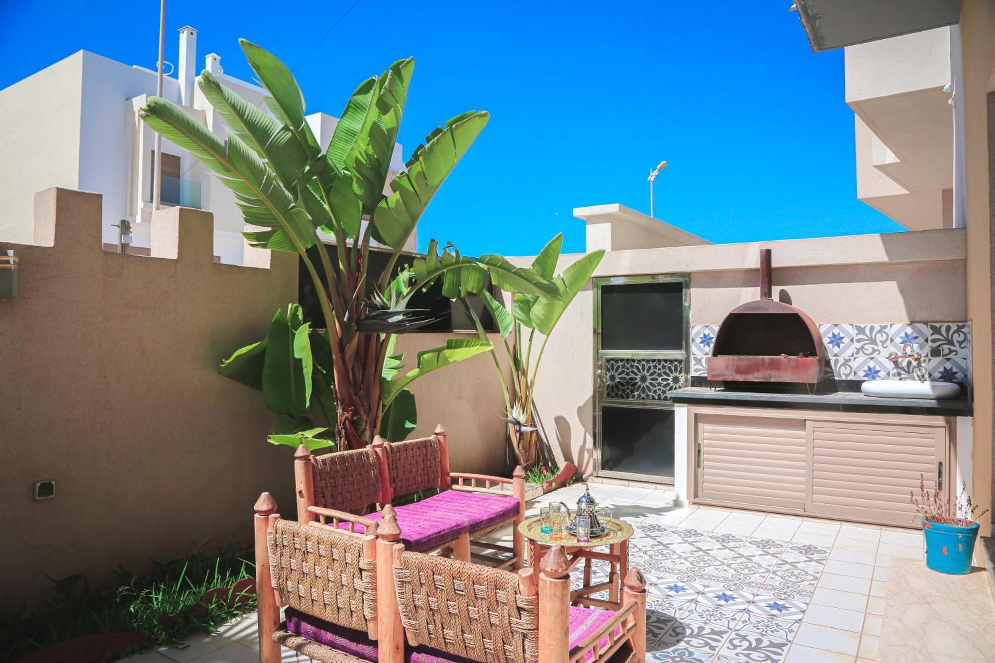 Villa Moderne A 5 Min De La Plage Avec Jardin Et 3 Salons Essaouira Extérieur photo