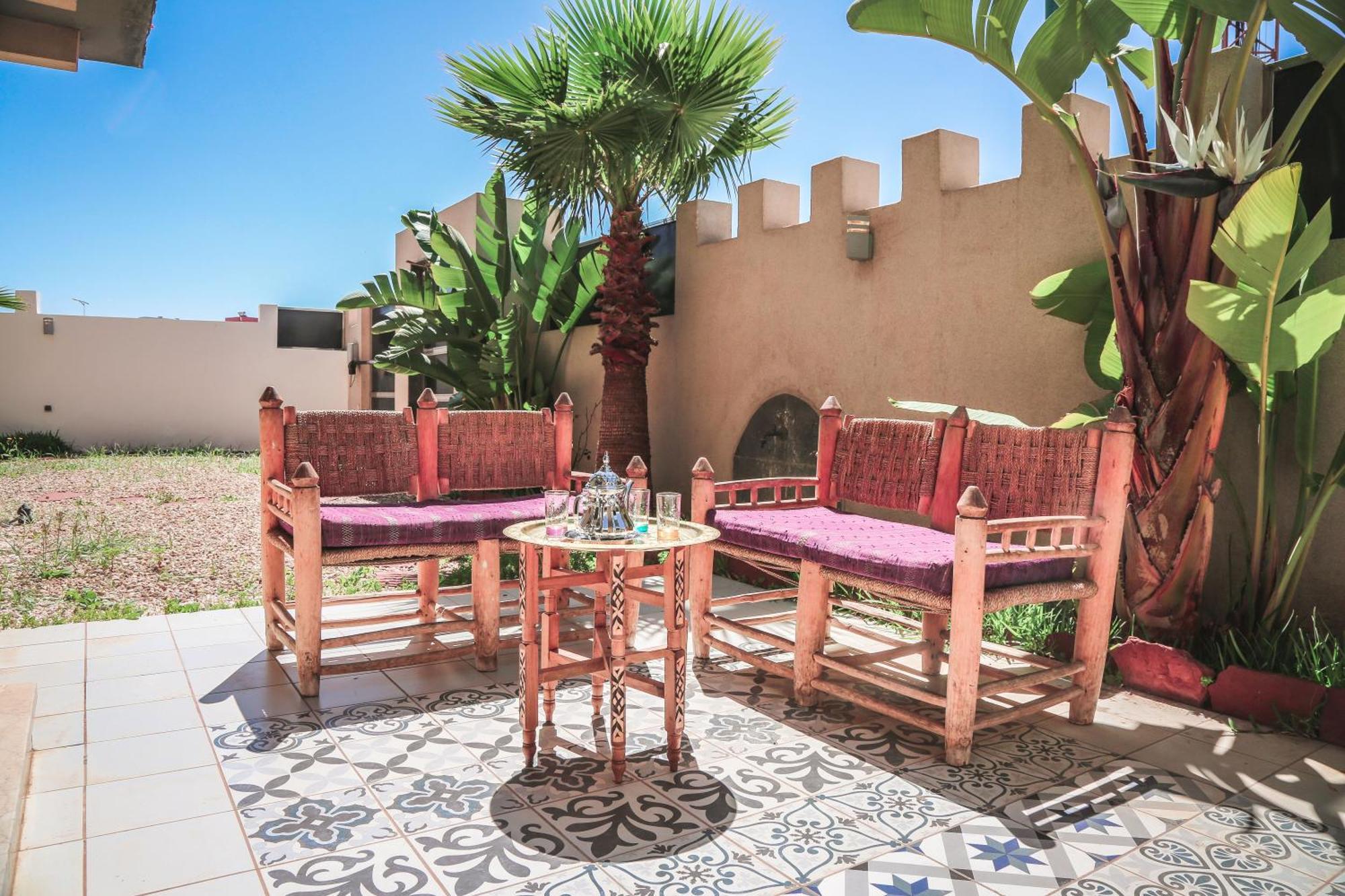 Villa Moderne A 5 Min De La Plage Avec Jardin Et 3 Salons Essaouira Extérieur photo